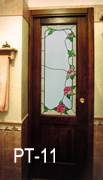 Vetrata porta bagno