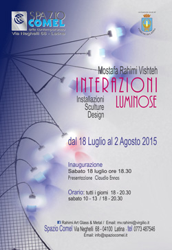Interazioni Luminose  Spazio Comel